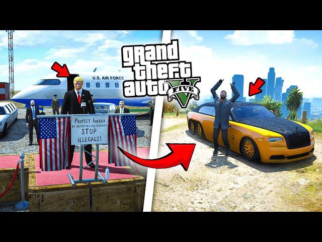 MISI EPIC MENCURI SEMUA MOBIL TERLANGKA PRESIDEN - GTA 5 MOD