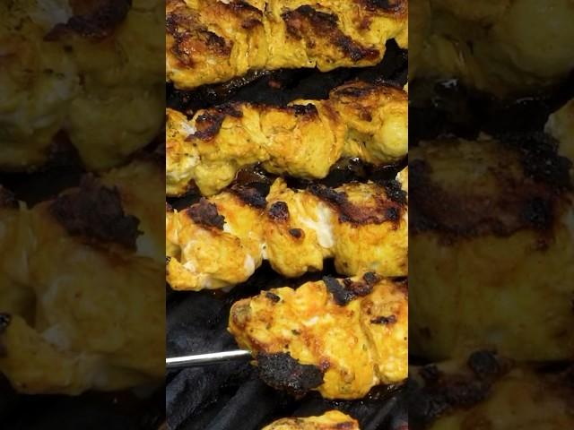 Try Grilled Chicken Kebabs This Way! @eatcolor #chickenkebab #shorts #food #recipe