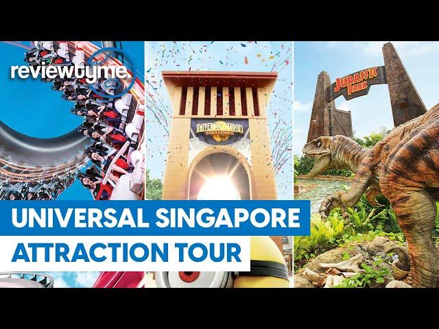 Exploring All 18 Attractions at Universal Studios Singapore