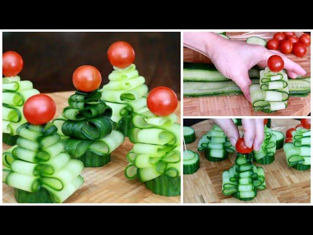 How To Make Christmas Trees - Christmas Party Food Ideas