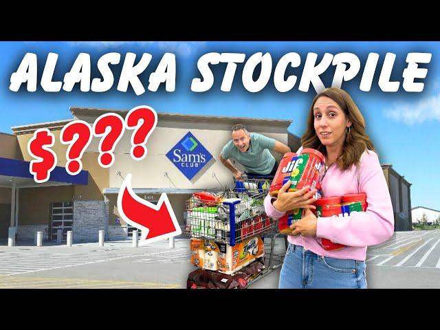 How Much Did We Spend Stockpiling for Alaska?! (RV Life)