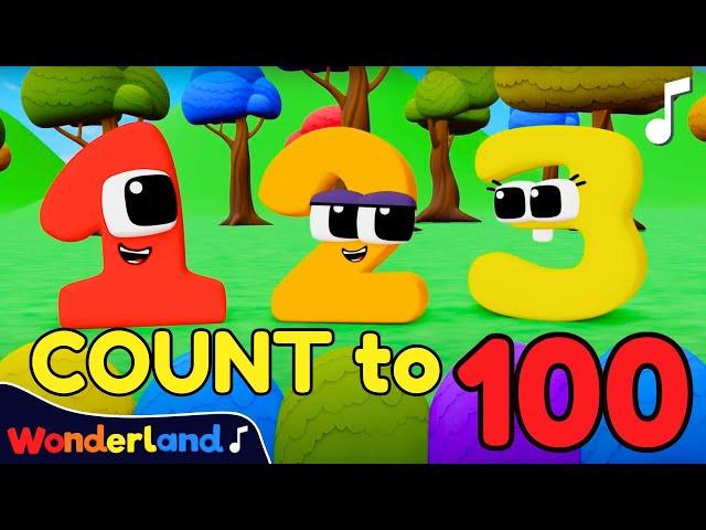 Wonderland Songs: Let's Count to 100! | Kids Songs