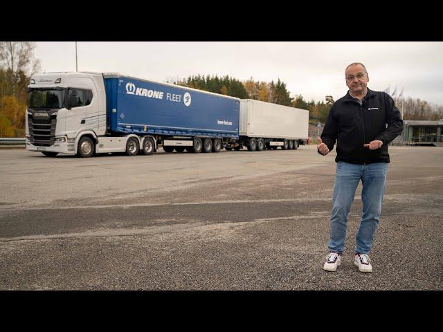 The KRONE 32.5 meter train. A visit to Scania - Part 2. | KRONE TV