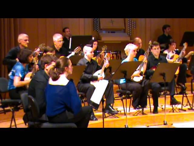 Johann Strauss II - AN DER SCHÖNEN BLAUEN DONAU - Orkester Mandolina Ljubljana