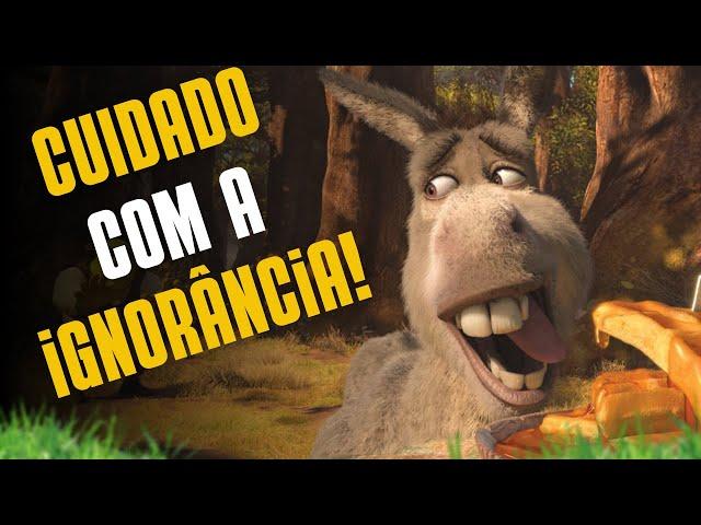 A fábula: o Burro e a Cobra