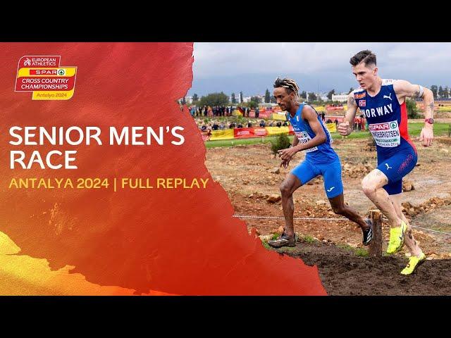 INCREDIBLE Ingebrigtsen!  Senior men's race replay | Antalya 2024