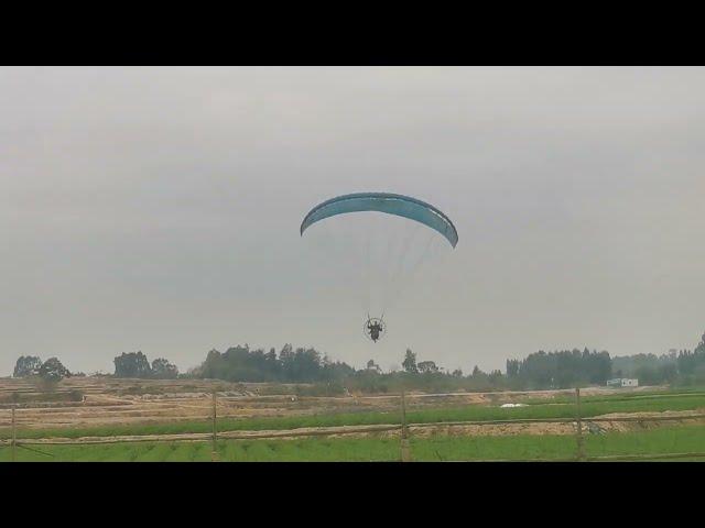 Take off at the vegetable field? Powered Parachute Flight on Weekends