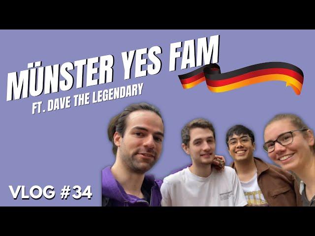 Vlog #034: Münster YesFam, ft. Dave the Legendary #vlogsvideo #vlogs #amorsans