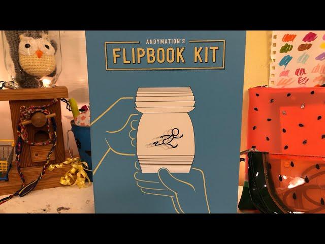 Unboxing Andymation’s Flipbook Kit And Making One!