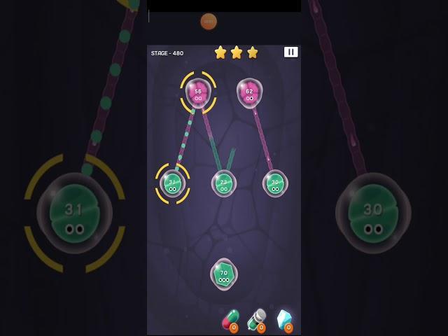 Cell expansion wars level 480 *** walkthrough ⭐⭐⭐