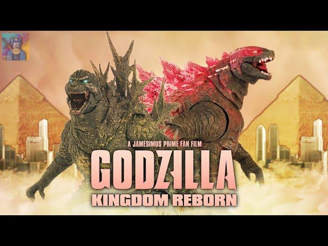 Godzilla Evolved vs. Godzilla Minus One Stop Motion Battle | Godzilla: Kingdom Reborn by JPrime