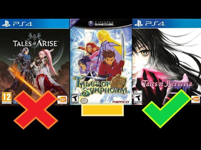 Ranking all the Mainline Tales Games