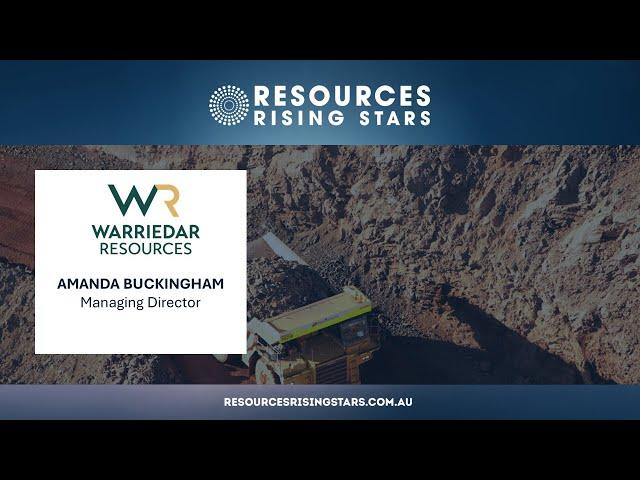 RRS Gold Coast 2024 - Warriedar Resources (ASX:WA8)