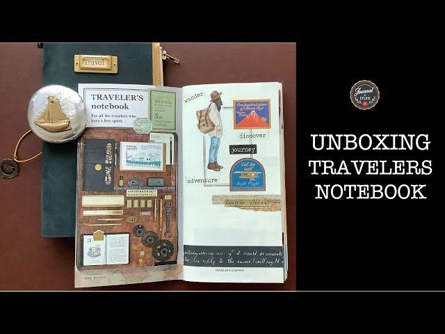 UNBOXING  TRAVELER'S COMPANY NOTEBOOK | Journal De Sylvie