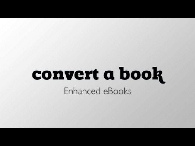 Enhanced eBooks | eBooks With Audio, Video and Other Enhancements