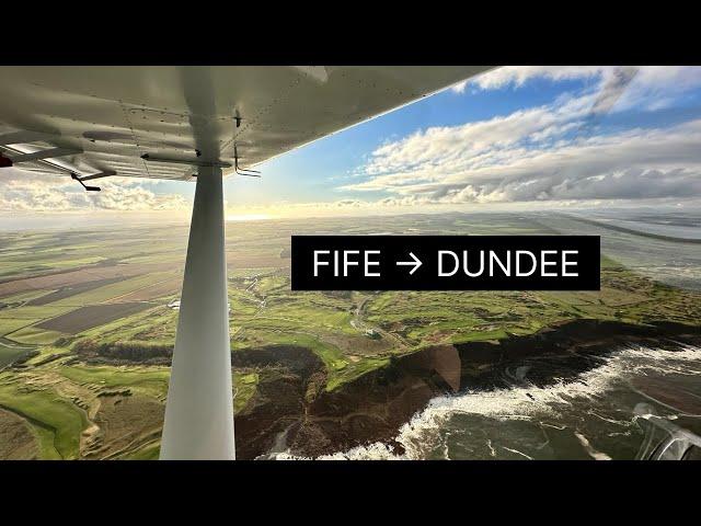 Flying from Fife to Dundee in the Zenith Cruzer