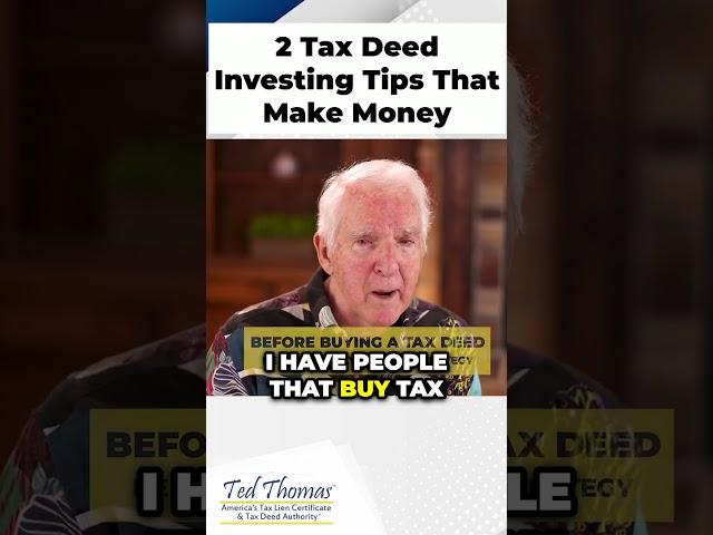 2 Tax Deed Investing Tips That Make Money