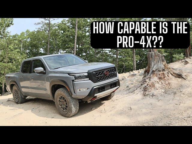 2023 Nissan Frontier PRO 4X Hits the TRAILS!