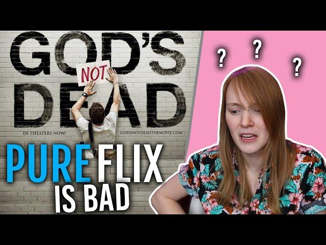 Christian Netflix is HORRIBLE (Reacting to Pure Flix)