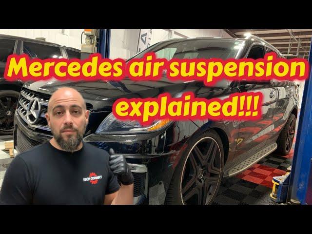 The most thorough explanation of Mercedes-Benz Airmatic air suspension