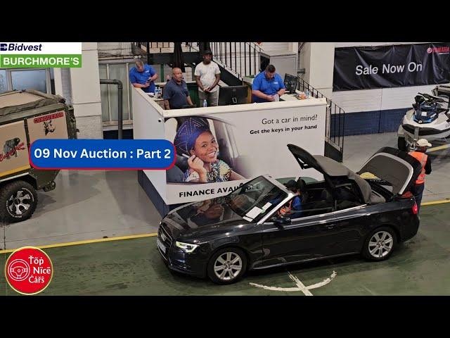 9 November Live Car Auction Part 2