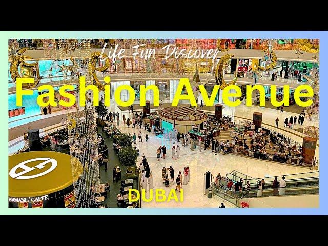 Dubai Mall Fashion Avenue