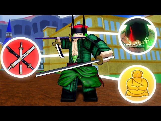 I Spent 24 Hours Becoming Roronoa Zoro in Blox Fruits!