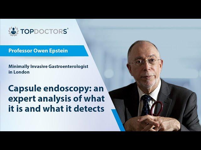 Capsule endoscopy: an expert analysis of what it is and what it detects - Online interview