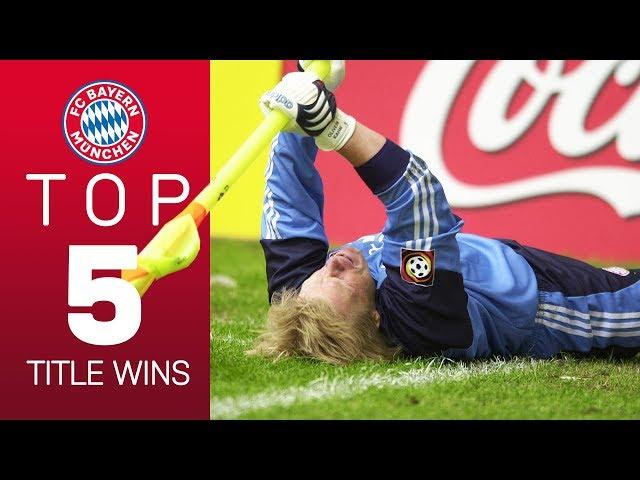 The 5 Most Dramatic FC Bayern Bundesliga Title Wins EVER!