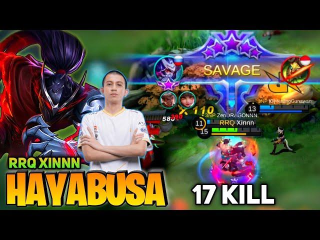 Hayabusa Perfect SAVAGE! Hypercarry Build [Top Global Hayabusa] by RRQ XINNN - Mobile Legends