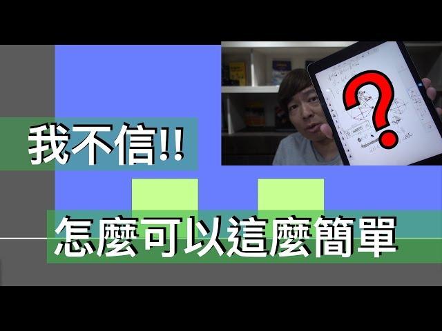 【Fun科學】Solution for Collision π (How many collisions)(The other intuitive way~)