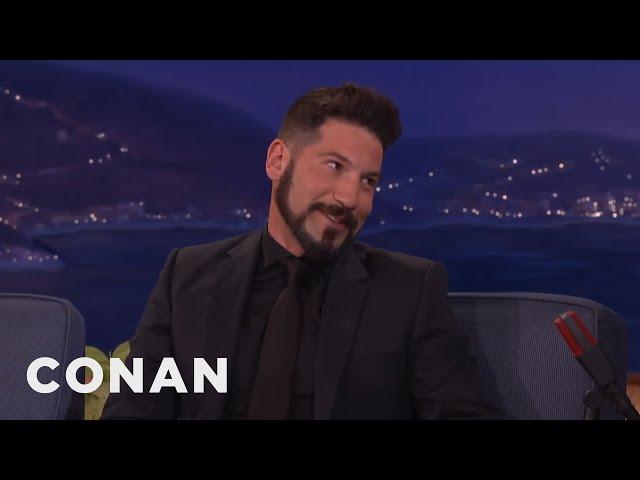 Punisher Fans To Jon Bernthal: "Do Not Mess This Up!" | CONAN on TBS