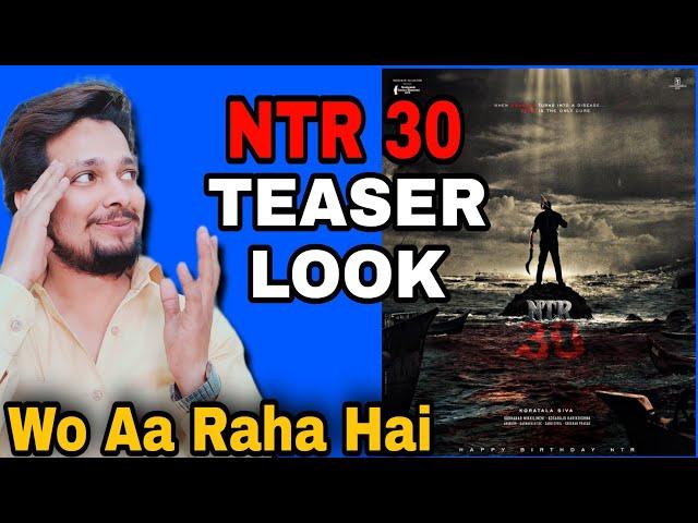 Ntr30 Hindi Motion Poster Reaction | Ntr 30 Teaser Reaction | Ntr30 Glimpse Reaction