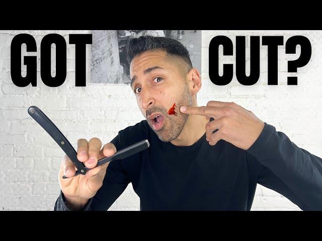 How To Use A Straight Razor And Never Cut Yourself Again!