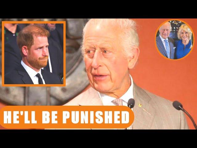 ‘My Son Harry Will Be Punished Accordingly’ King Charles Shocking Speech At NSW Parliament Australia