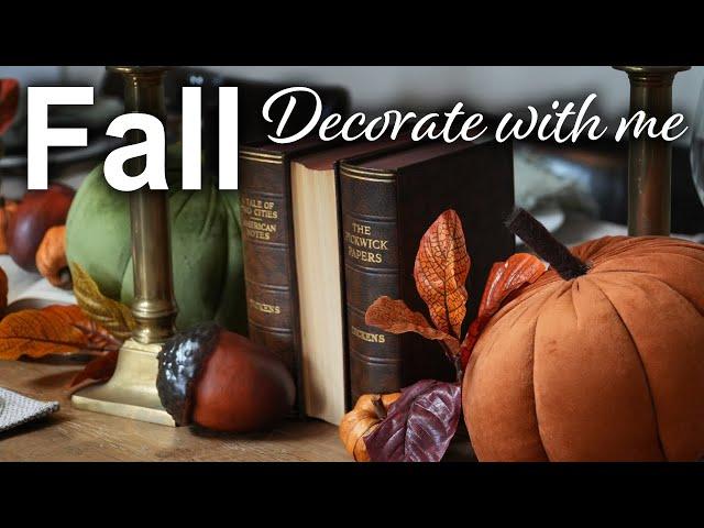 Fall decorate with me | 2024 | Traditional Fall decor