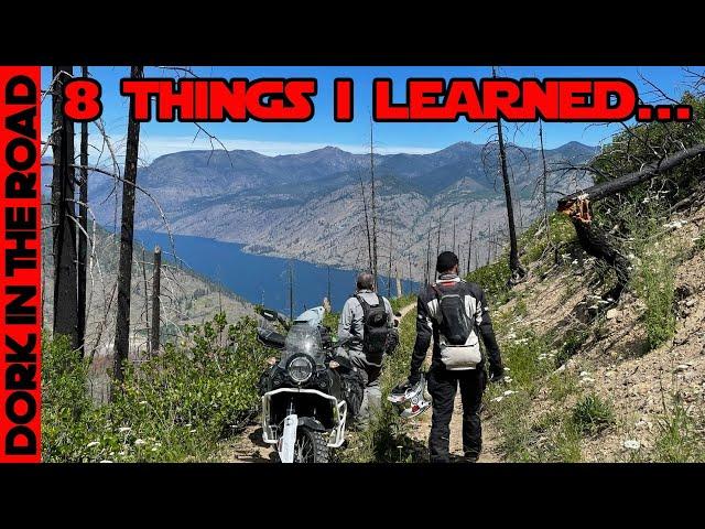 8 Things I Learned on my First BDR Motorcycle Camping Adventure