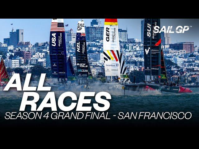 ALL RACES | SailGP Season 4 Grand Final | Races 1 - 5 & Final | SailGP