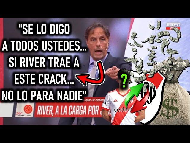 GUSTAVO LOPEZ TOTALMENTE ENAMORADO DEL 2DO NUEVO REFUERZO QUE RIVER PLATE ESTA CERRANDO