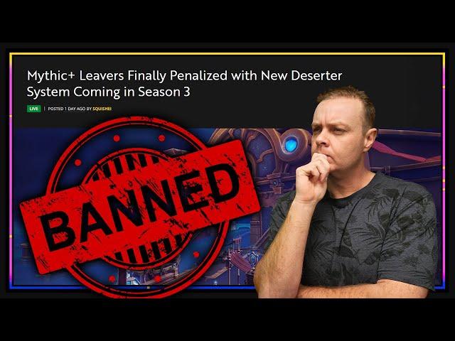 Mythic Plus LEAVERS Penality!? - Preach Reacts