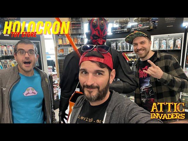 Toy Hunting at Holocron Toy Store Ft. worth, Tx (Attic Invaders)