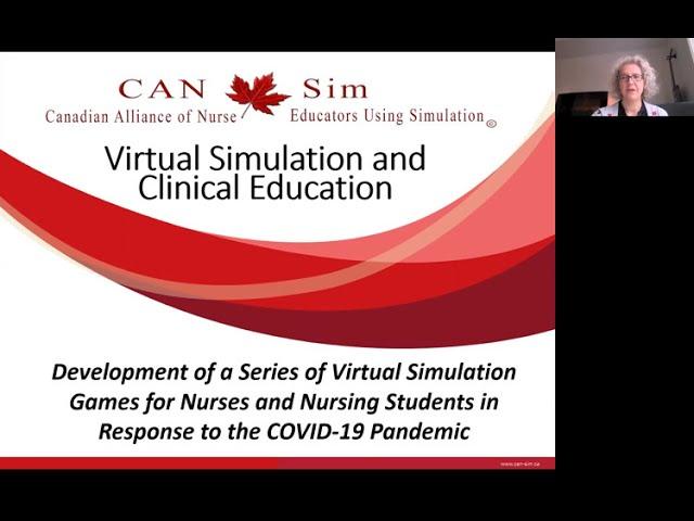 CASN Lunch & Learn: Nursing Education during COVID-19 - Virtual simulation and clinical education