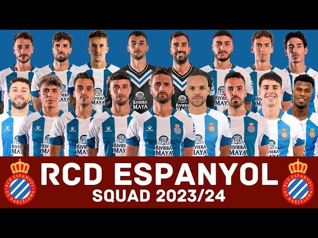 RCD ESPANYOL DE BARCELONA Squad Season 2023/24 | RCD Espanyol | FootWorld