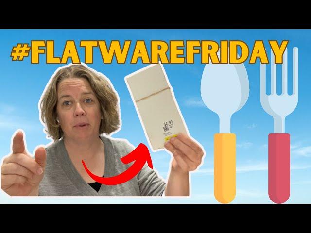 Flatware Friday Finds: Can You Believe What Was in This Box?? #thrifting #flatwarefriday