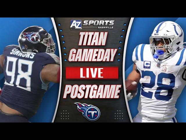 Titans-Colts Postgame