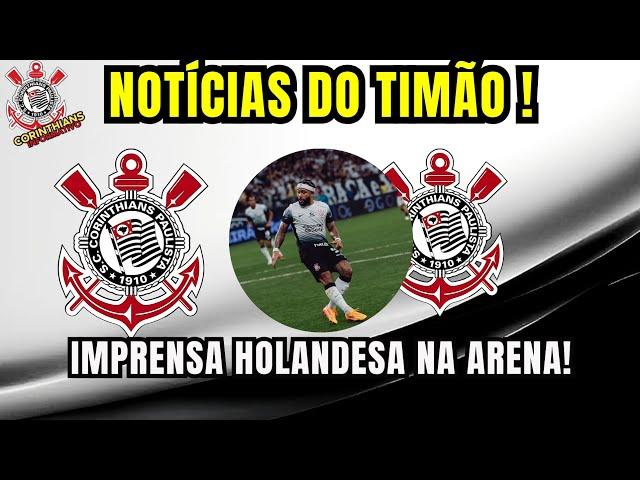 IMPRENSA HOLANDESA FOI COBRIR A ESTRÉIA DE MEMPHIS NO CORINTHIANS!