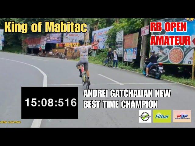 NEW BEST TIME CHAMPION ANDREI GATCHALIAN | KIDA EKIB