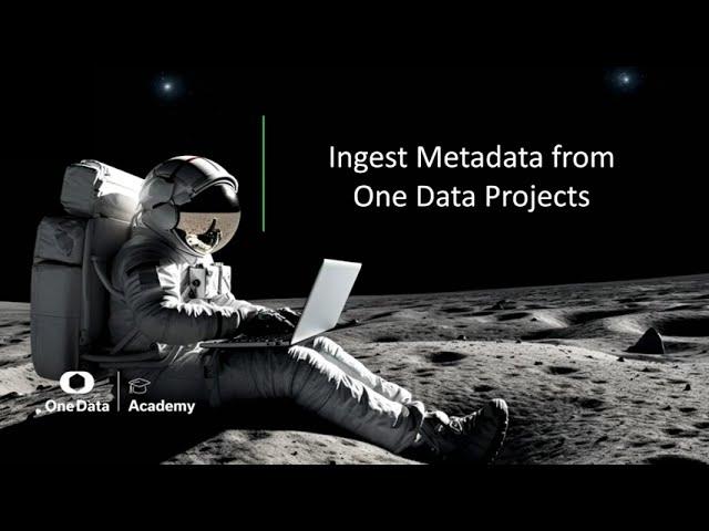 Ingest Metadata from One Data Projects