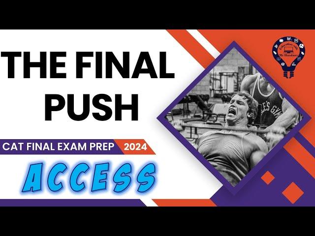 The Final Push | Grade 12 | 2024 | Access