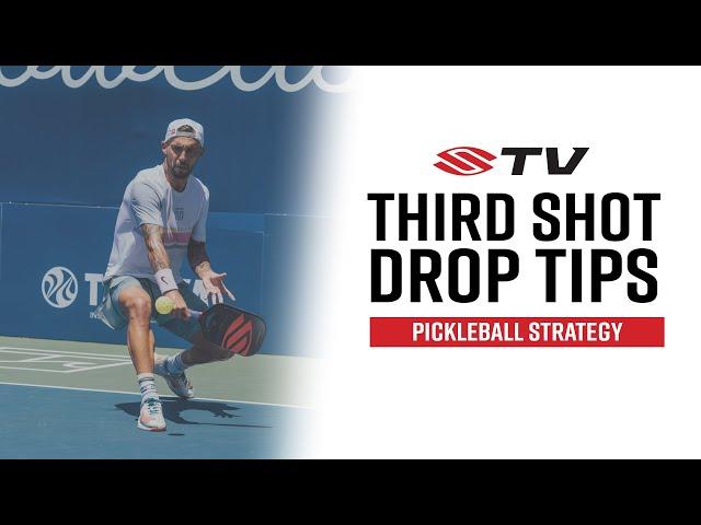 Win More Points By Using These Third Shot Drop Strategies - Pickleball Strategy With Mark Renneson